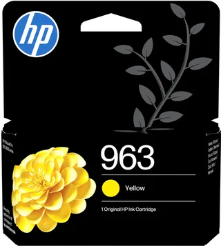 Inktcartridge 963 Origineel Single 3JA25AE von HP in Gelb – Produktfoto 1 von 2