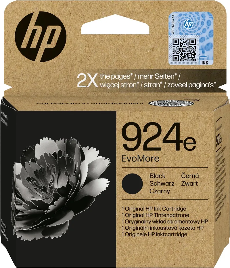 Inktcartridge hp 4k0v0ne 924e evomore | 1 stuk by HP in Black – product photo