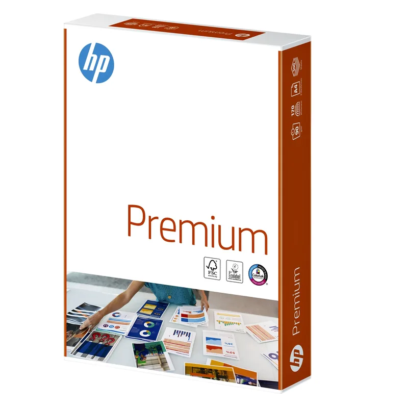 Kopieerpapier hp premium a4 90gr wit | 5 stuks by HP – product photo