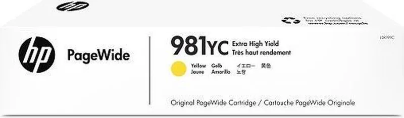 L0R19YC Contractual Extra High Yield Ink Cartridge by HP in Yellow – product photo