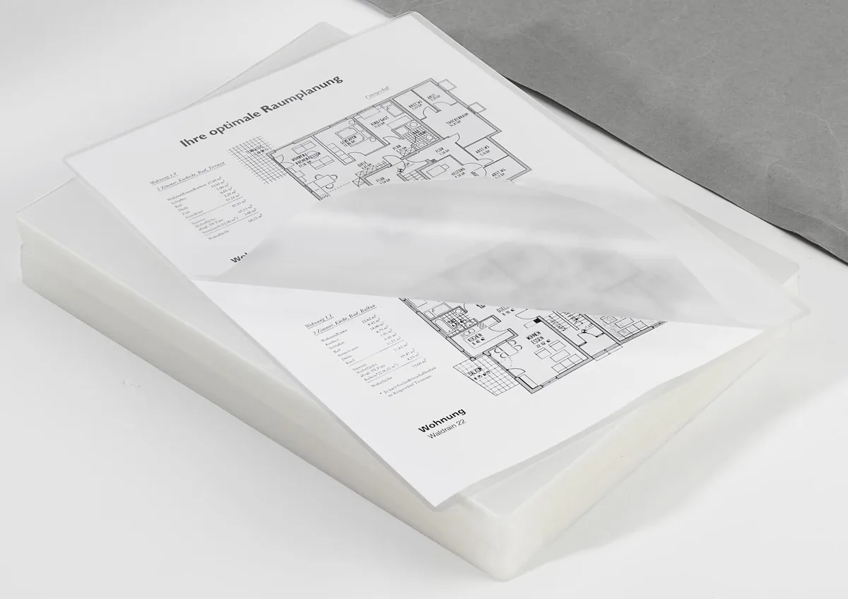 Laminierfolien glänzend 250 mikron A4 van HP – productfoto