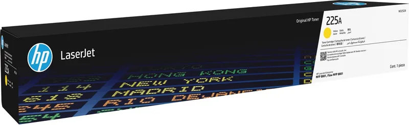 LaserJet 225A originele gele -tonercartridge von HP in Gelb – Produktfoto
