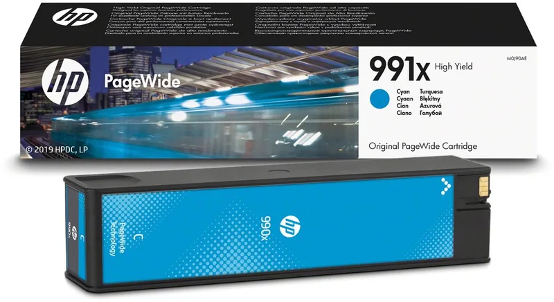 M0J90AE - 991X - inktcartridge de HP en Cyaan – photo produit