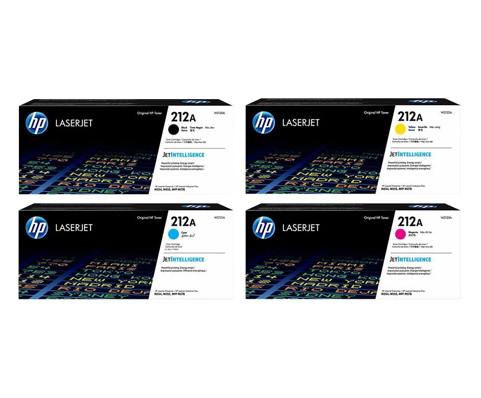 Original 212A Toner - 4er Multipack fra HP – produktbillede