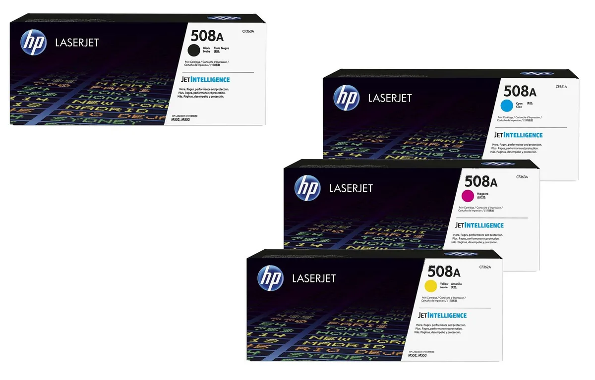 Original 508A Toner - 4er Multipack från HP – produktbild