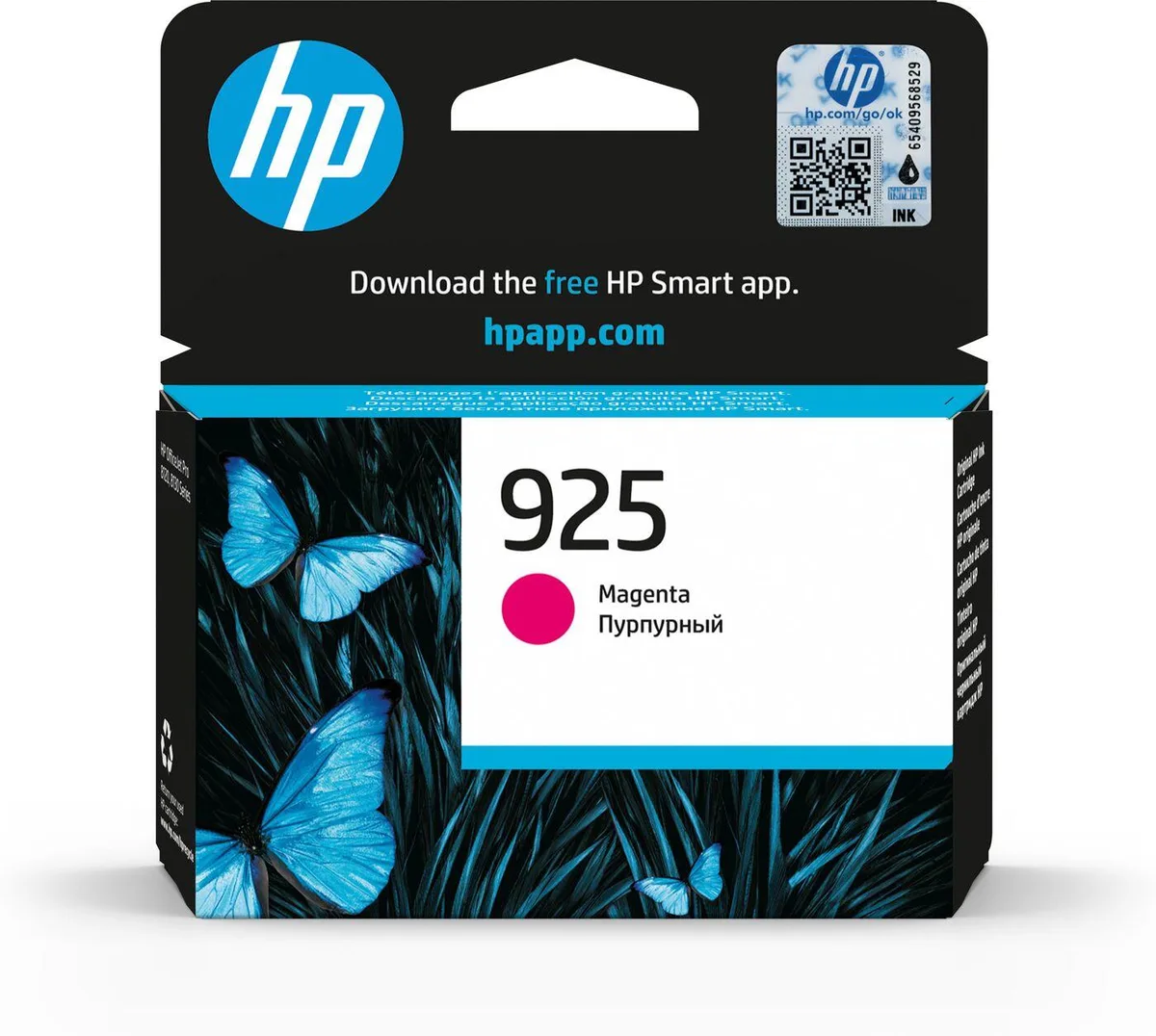 Original 925 Druckerpatrone - magenta (4K0V7PE) by HP – product photo
