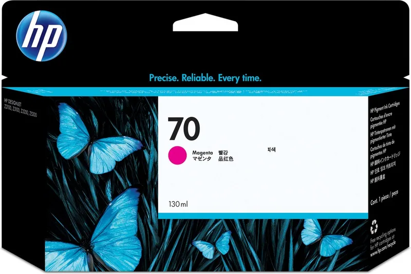 Original Ink Cartridge HP 70 de HP en Magenta – photo produit