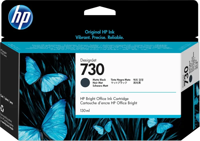 Original Ink Cartridge HP 730 de HP en Noir – photo produit