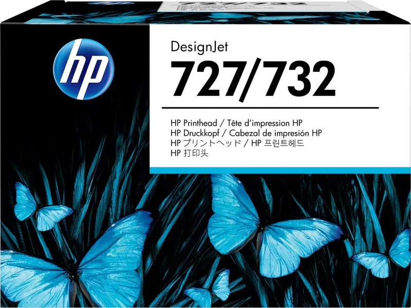 Original Ink Cartridge HP B3P06A by HP in Blue – product photo