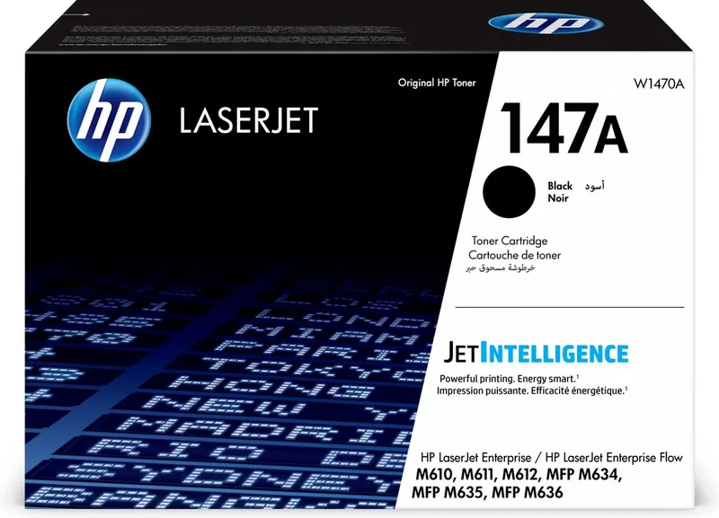 Original Ink Cartridge HP Cartucho de tóner Original HP LaserJet 147A negro von HP in Schwarz – Produktfoto