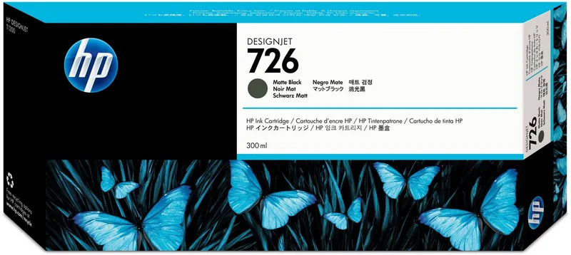 Original Ink Cartridge HP CH575A Matte back by HP in Black – product photo