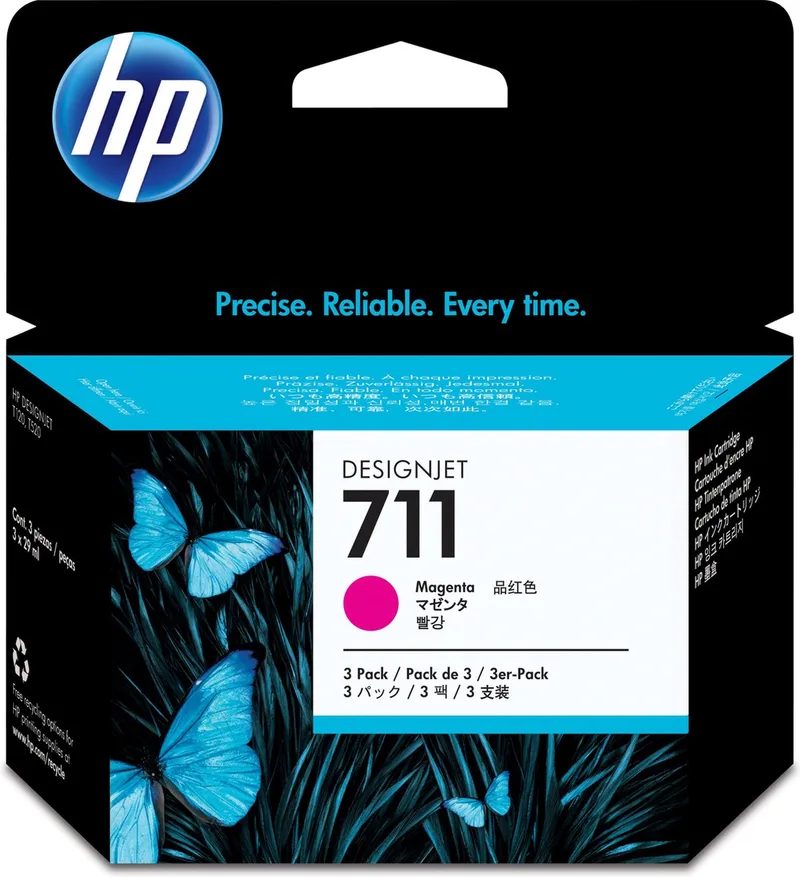 Original Ink Cartridge HP CZ135A by HP in Magenta – product photo