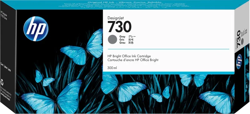 Original Ink Cartridge HP P2V72A Grey von HP in Grau – Produktfoto