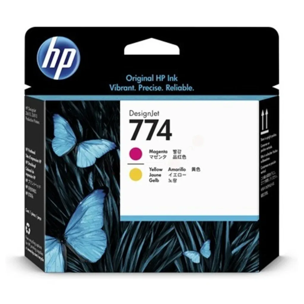 Blækpatron, magenta/gul fra HP – produktbillede