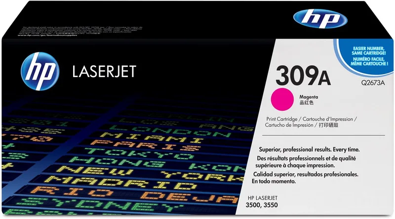 Q2673A - 309A - Toner von HP in Magenta – Produktfoto