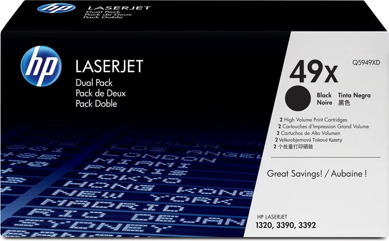 Q5949XD - 49XD - Toner von HP in Schwarz – Produktfoto