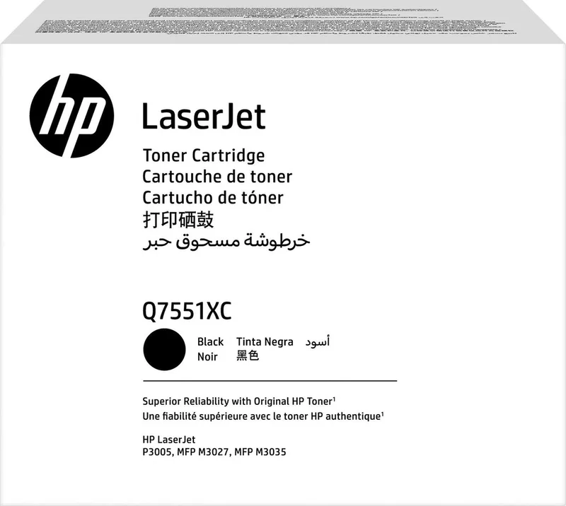 Q7551XC - Tonercartridge by HP in Black – product photo