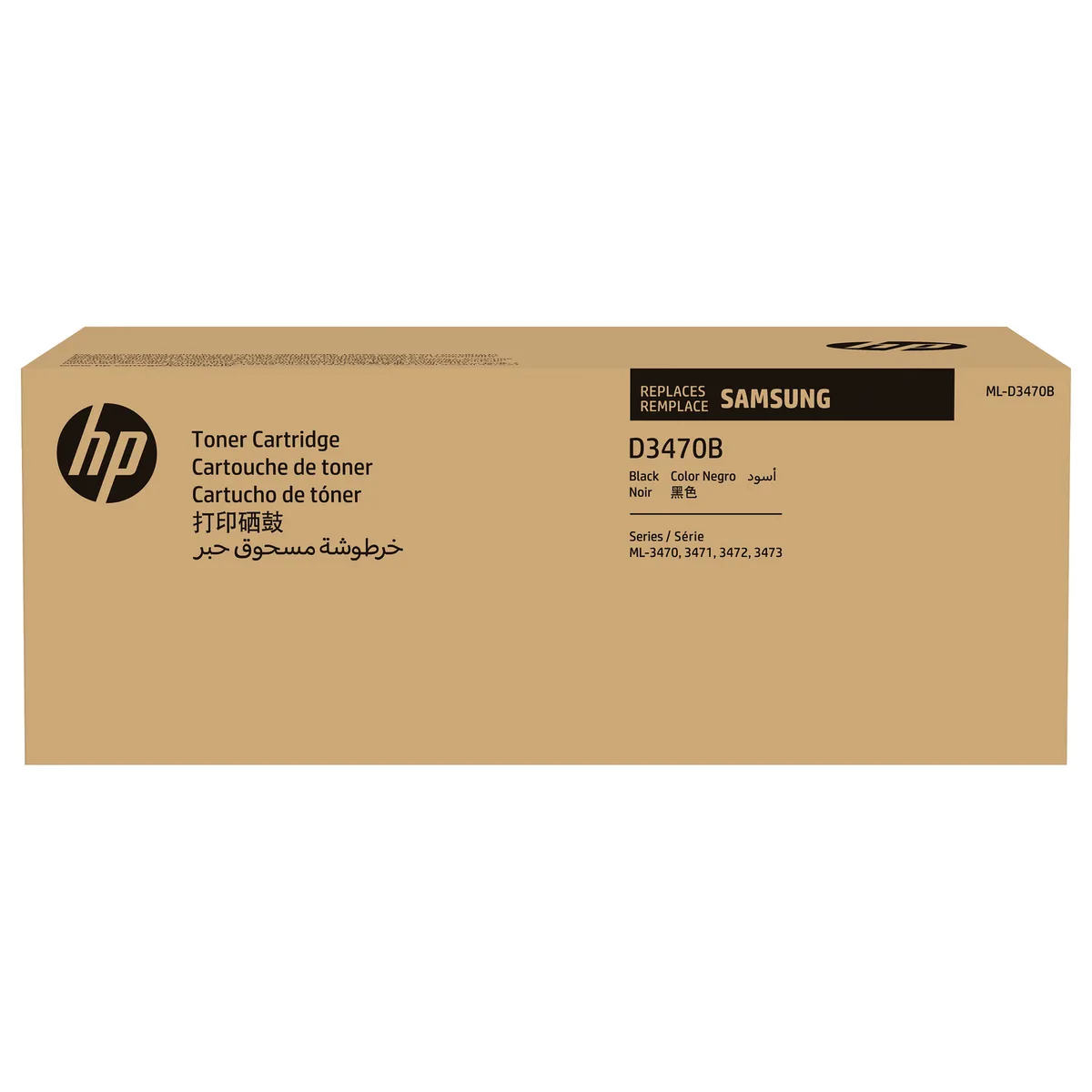 Samsung ML-D3470B High-Yield Black Original toner cartridge by HP – product photo