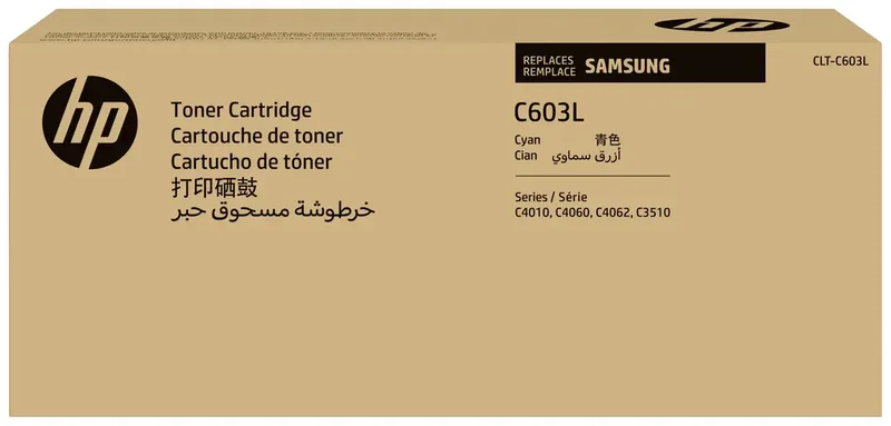 Toner CLT-C603L Original Cyan 10000 Seiten SU080A by HP – product photo