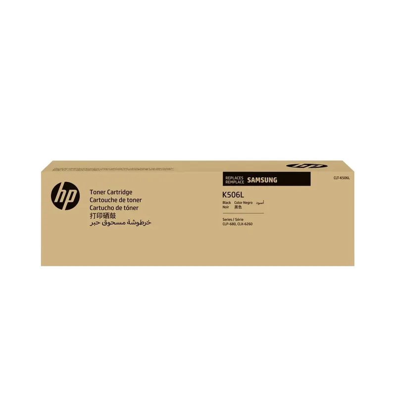 Toner CLT-K506L Original einzeln Schwarz 6000 Seiten SU171A de HP – photo produit