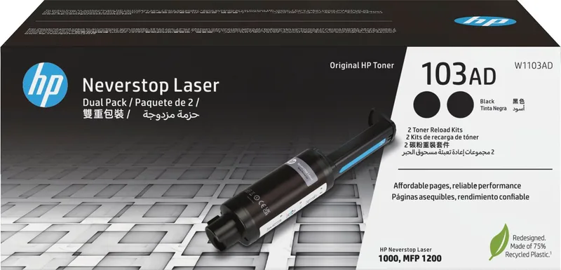 Toner czarny HP103AD=W1103A by HP in Black – product photo