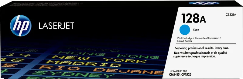 Toner HP 128A by HP in Cyan – product photo