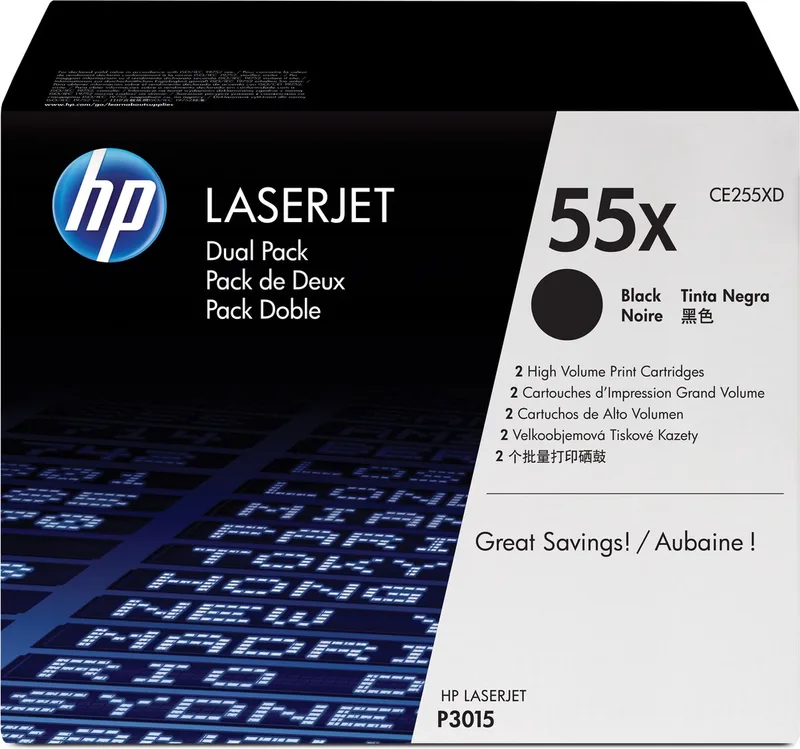 Toner HP 55X by HP in Black – product photo