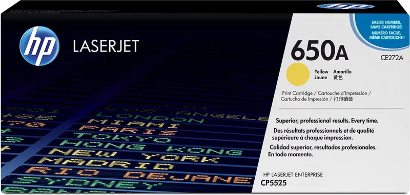 Toner HP 650A Yellow by HP in False – product photo