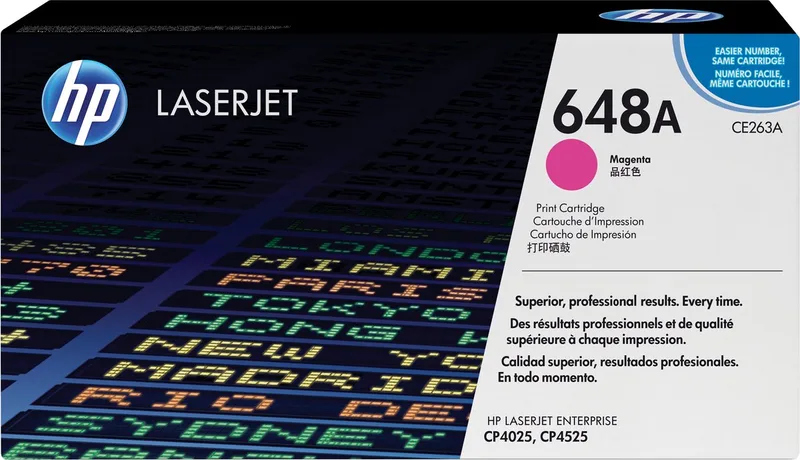 Toner HP CE263A by HP in Magenta – product photo