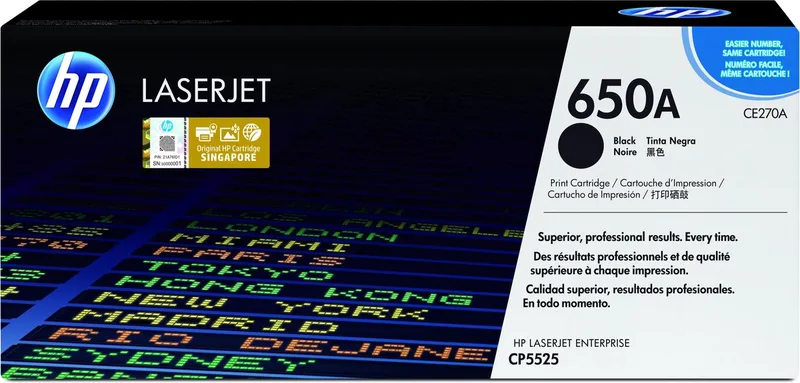 Toner HP CE270A by HP in Black – product photo