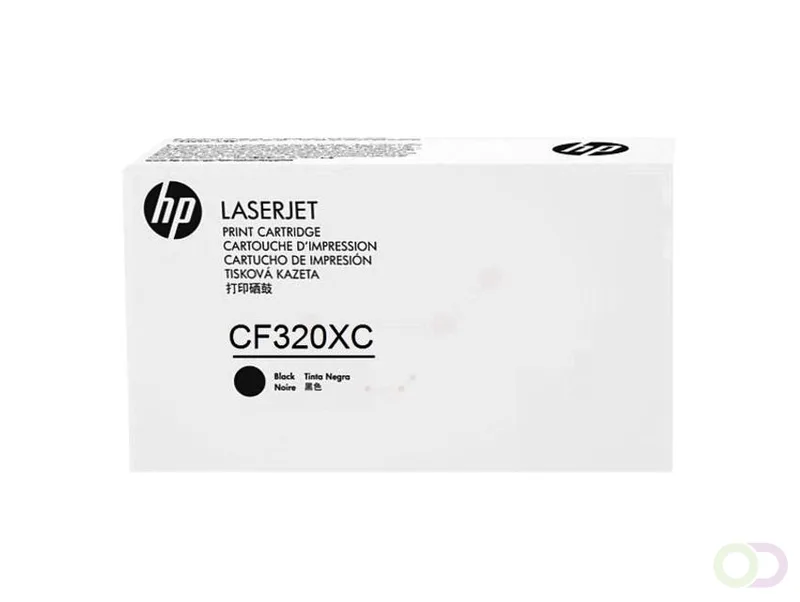 Tonercartridge HP 653X CF320XC contract zwart by HP – product photo