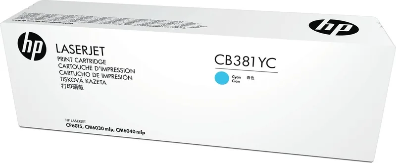 Tonercartridge Hp 824y Cb381yc Contract 31k Blauw von HP in Cyaan – Produktfoto