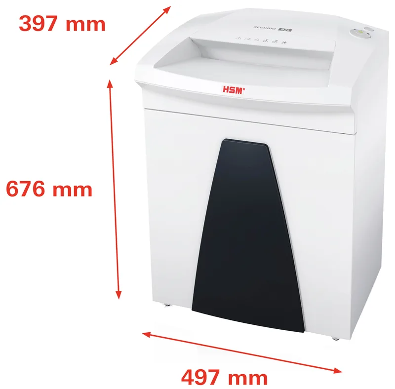 Aktenvernichter SECURIO B26, Partikelschnitt: 4,5x30 mm van HSM – productfoto