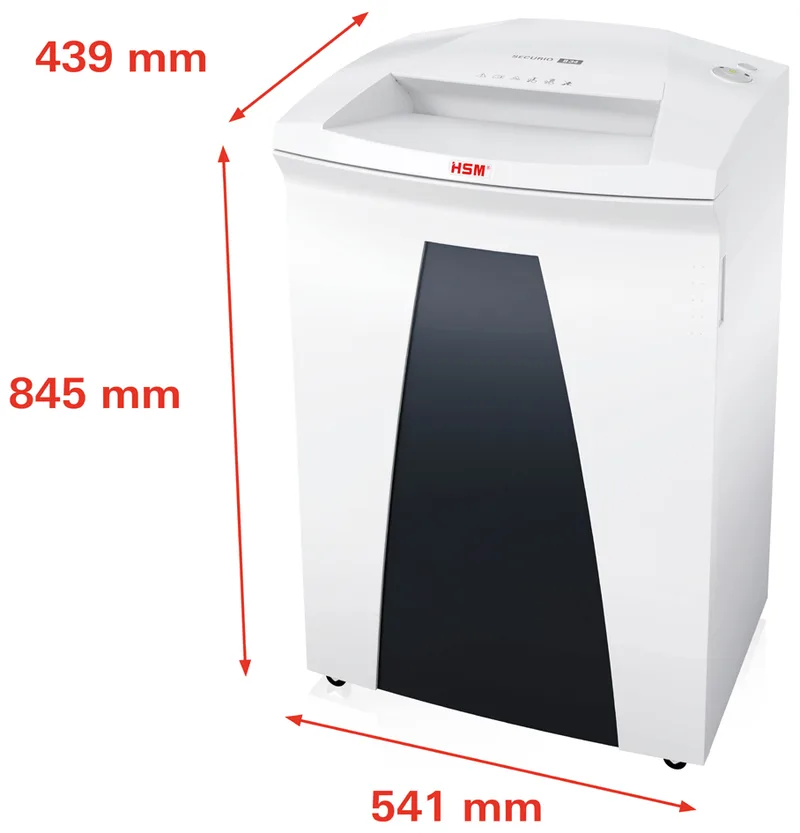 Aktenvernichter SECURIO B34, Partikelschnitt: 4,5x30 mm van HSM – productfoto