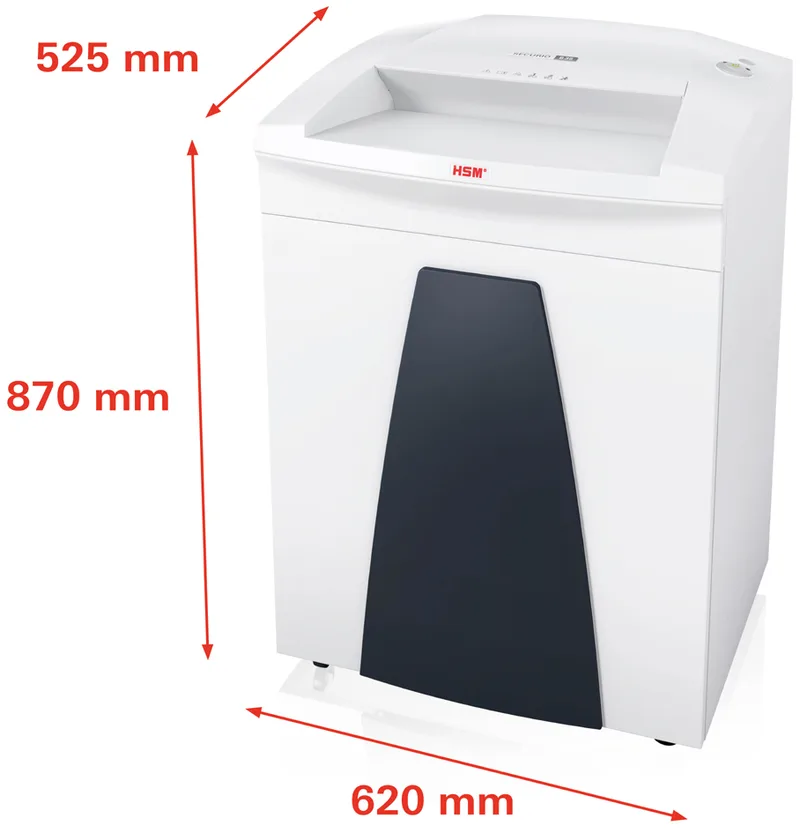 Aktenvernichter SECURIO B35, Streifenschnitt: 4,5x30 mm van HSM – productfoto