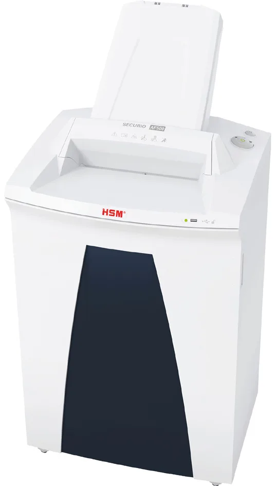 Auto-Feed Aktenvernichter SECURIO AF500, 0,78 x 11 mm by HSM – product photo