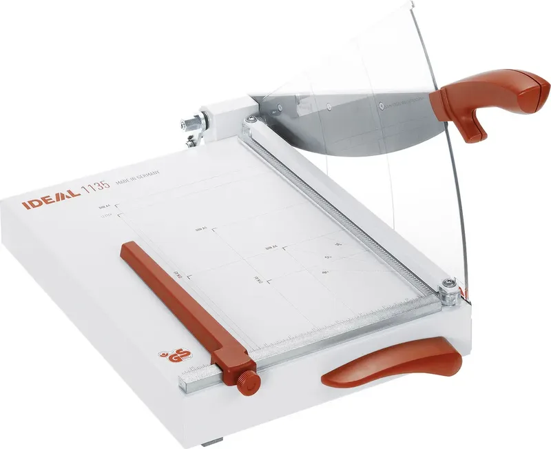 Office 1135 Hebelschneider A4 Schnittleistung A4 80 g/m²: 22 Blatt van IDEAL – productfoto