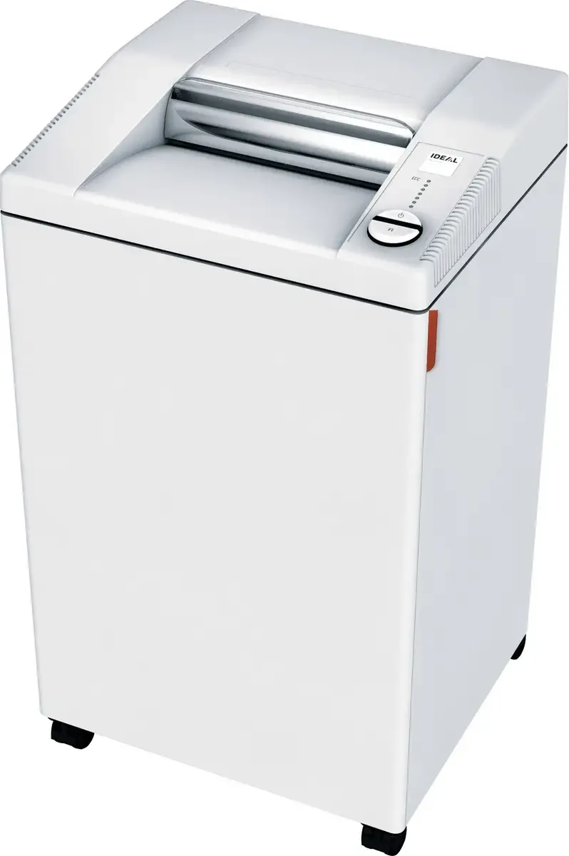 Office 3104 CC 4x40 Aktenvernichter 23 Blatt Partikelschnitt 4 x 40 mm P-4 120 l Vernichtet auch Büroklammern, CDs, DVDs, Heftklammern, Kreditkarte by IDEAL – product photo