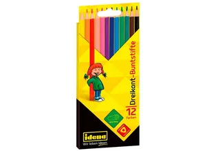 Buntstift Dreikant-Buntstifte - 12 Farben, ergonomische Form by Idena in Multicolour – product photo 2 of 5