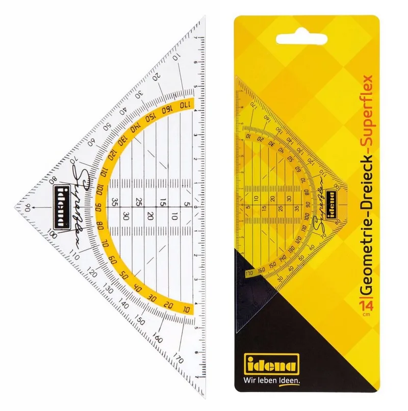 Geodreieck Idena 602083 - Geodreieck Superflex, 16 cm von Idena – Produktfoto