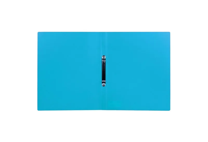 Hefter Idena 10431 - Ringbuch im Format DIN A4, 2-Ring-Mechanik mit 16 mm van Idena in Blauw – productfoto