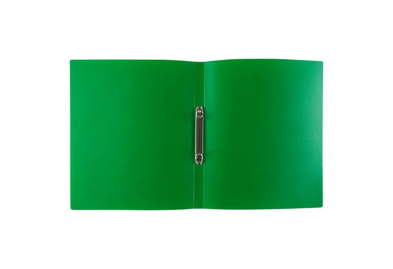 Hefter Idena 10434 - Ringbuch im Format DIN A4, 2-Ring-Mechanik mit 16 mm by Idena in Green – product photo
