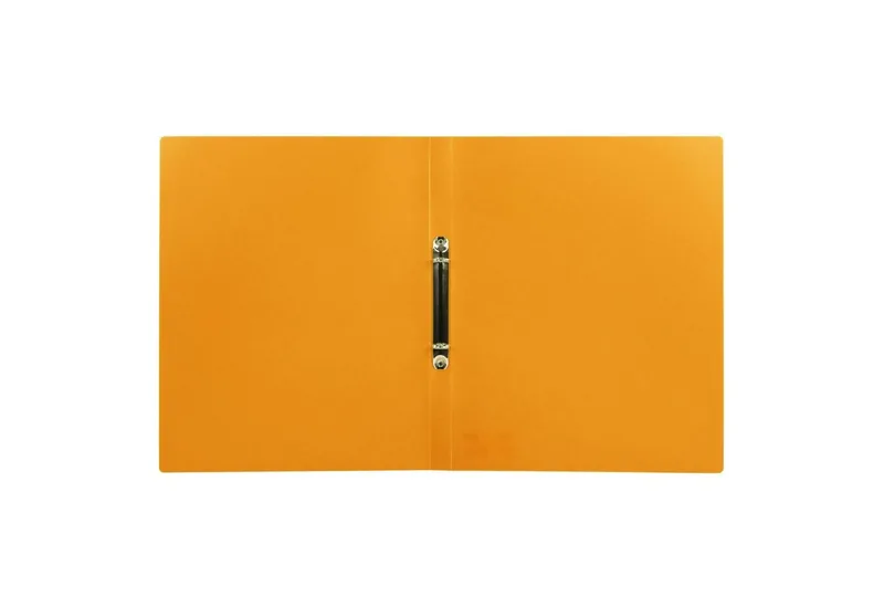 Hefter Idena 10436 - Ringbuch im Format DIN A4, 2-Ring-Mechanik mit 16 mm de Idena en Orange – photo produit