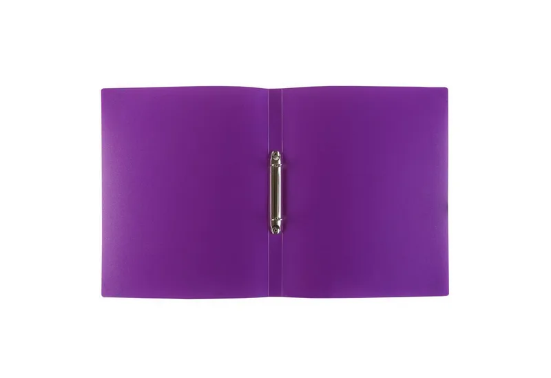 Hefter Idena 10438 - Ringbuch im Format DIN A4, 2-Ring-Mechanik mit 16 mm by Idena in Purple – product photo