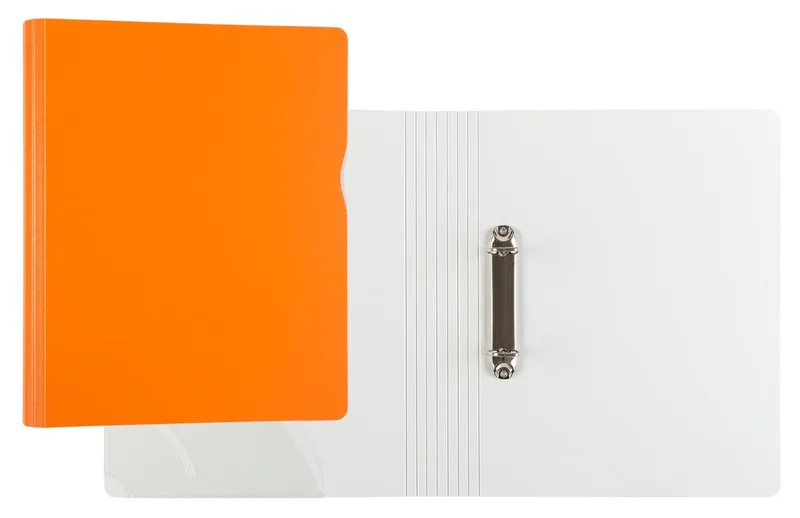 Hefter Idena Ringbuch A4 40mm 2 Ringe von Idena in Orange – Produktfoto