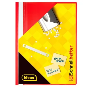 Hefter Idena Schnellhefter A4 PP extra stark