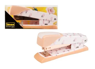 Heftgerät Idena 10421 - Heftgerät Rosegold für Standard-Klammergröße 24/6, locht