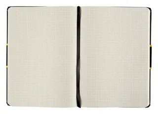 Notizbuch Notizbuch - kariert, DIN A5, Hardcover, 80 g/m² von Idena in Schwarz – Produktfoto 2 von 3