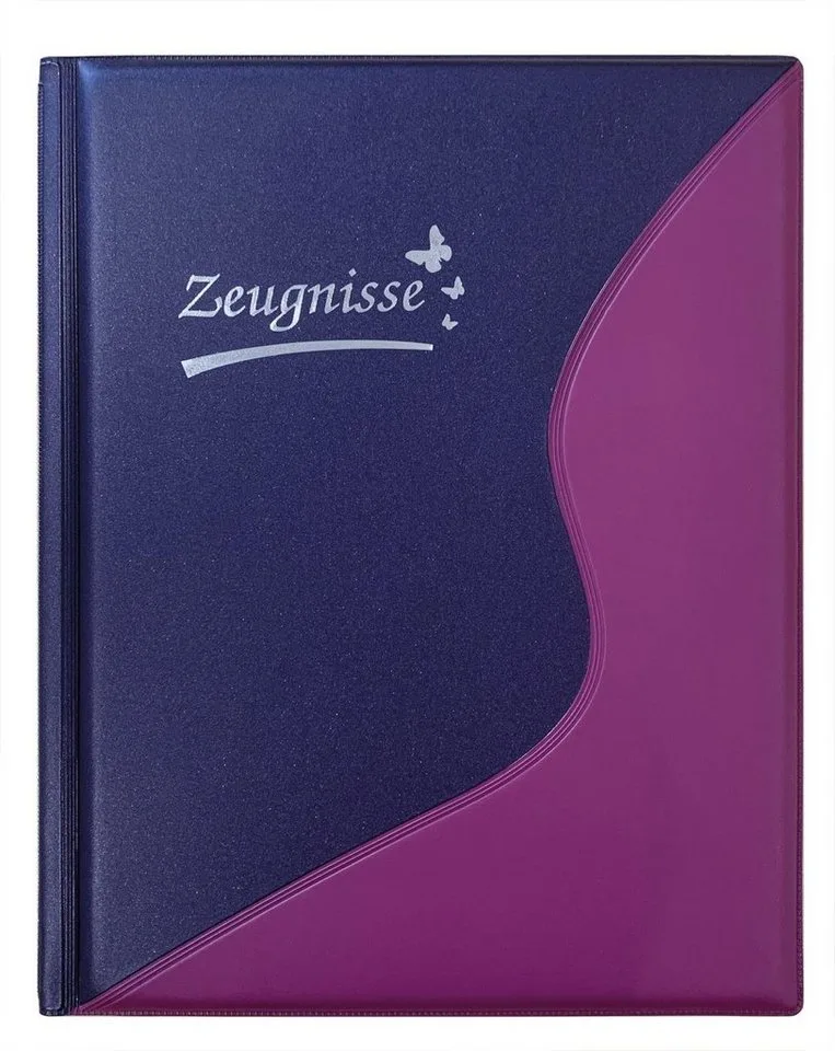 Organisationsmappe IDENA Zeugnismappe mit 12 Hüllen / Farbe: metallic lila de Idena – photo produit
