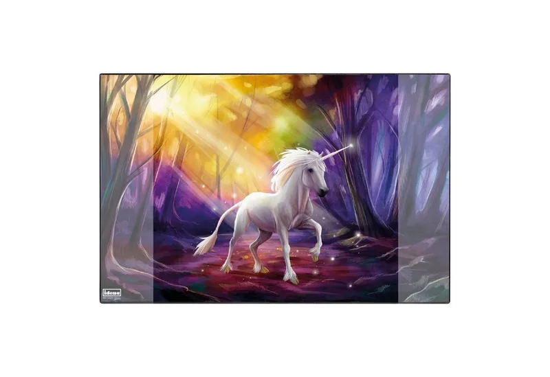 Schreibtischunterlage Idena Schreibunterlage PP 58,5x38,5cm Einhorn by Idena in Purple – product photo